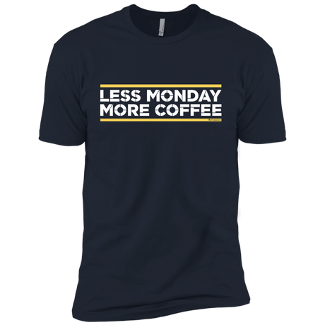 T-Shirts Midnight Navy / YXS Less Monday More Coffee Boys Premium T-Shirt