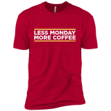 T-Shirts Red / YXS Less Monday More Coffee Boys Premium T-Shirt