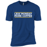 T-Shirts Royal / YXS Less Monday More Coffee Boys Premium T-Shirt