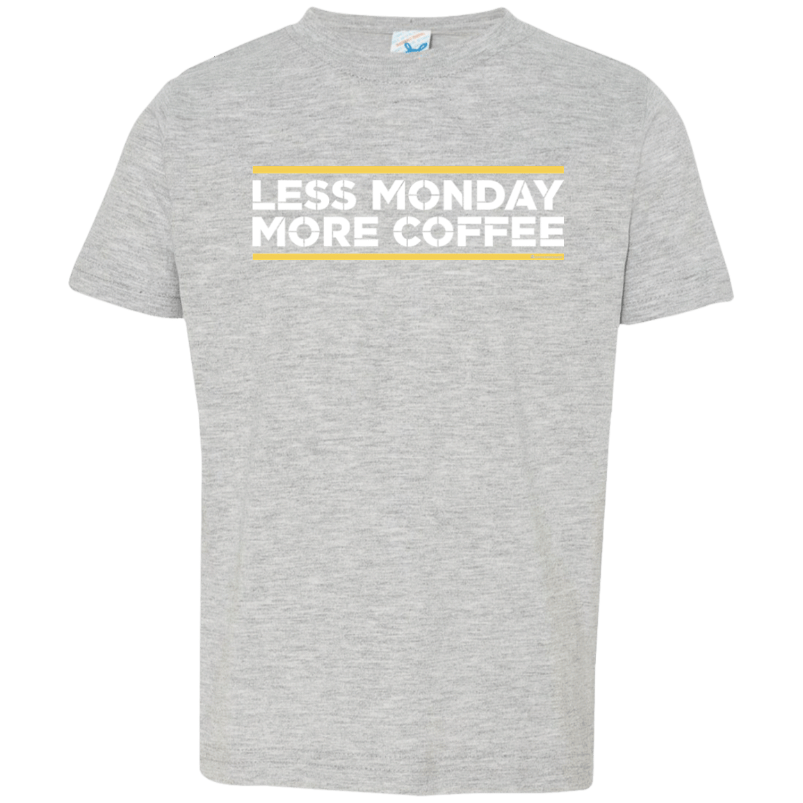 T-Shirts Heather Grey / 2T Less Monday More Coffee Toddler Premium T-Shirt