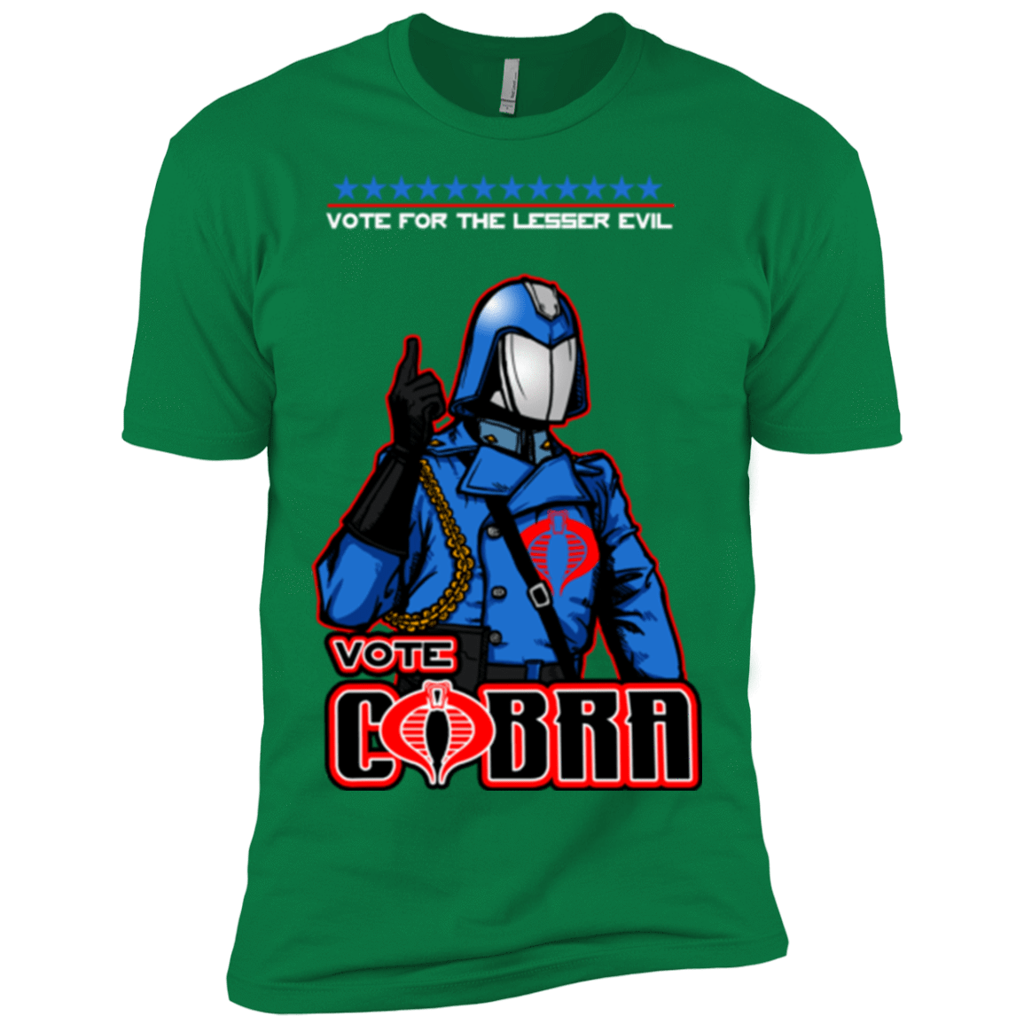 T-Shirts Kelly Green / X-Small Lesser Evil Men's Premium T-Shirt