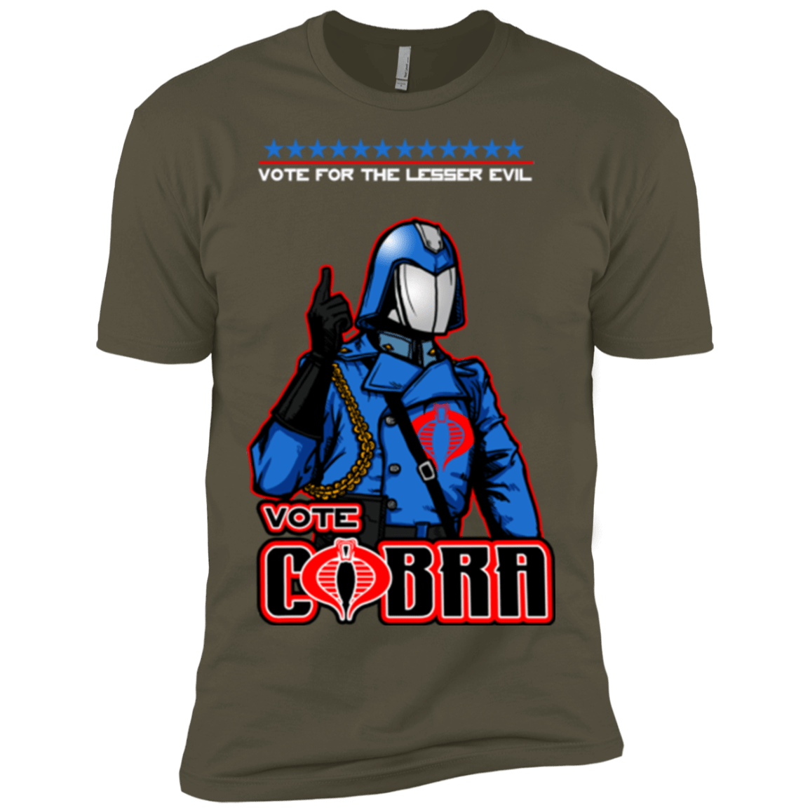 T-Shirts Military Green / X-Small Lesser Evil Men's Premium T-Shirt