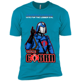 T-Shirts Turquoise / X-Small Lesser Evil Men's Premium T-Shirt