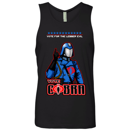 T-Shirts Black / Small Lesser Evil Men's Premium Tank Top