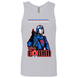 T-Shirts Heather Grey / Small Lesser Evil Men's Premium Tank Top