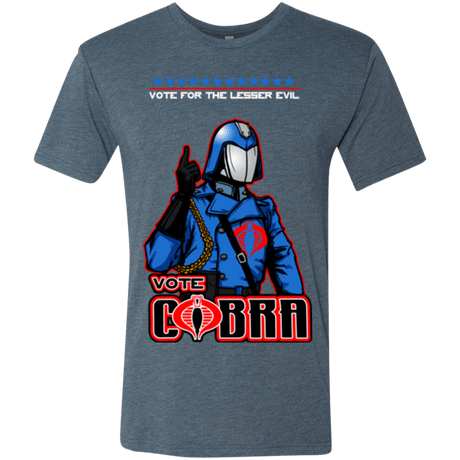 T-Shirts Indigo / Small Lesser Evil Men's Triblend T-Shirt