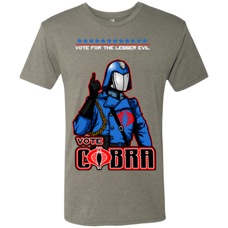 T-Shirts Venetian Grey / Small Lesser Evil Men's Triblend T-Shirt