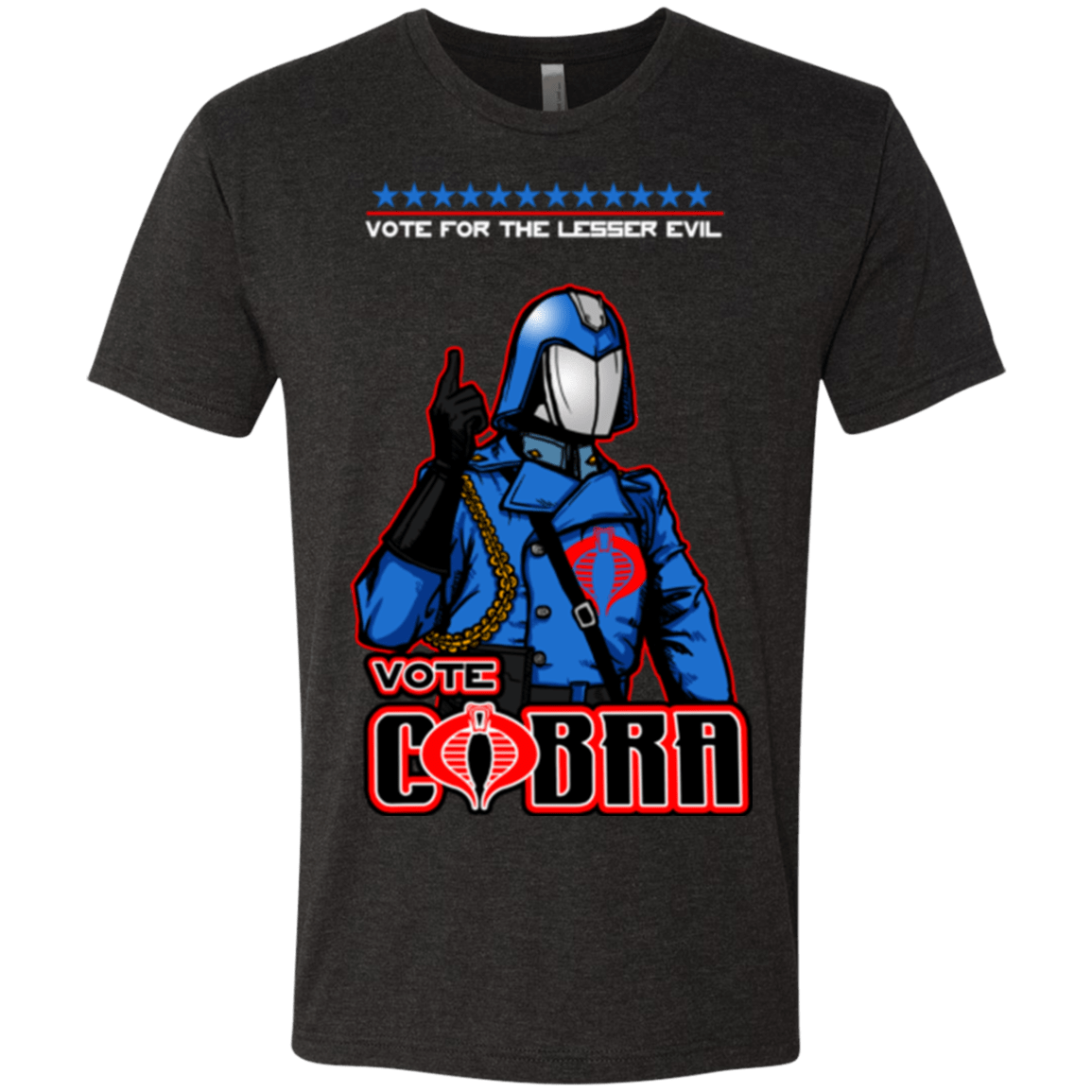 T-Shirts Vintage Black / Small Lesser Evil Men's Triblend T-Shirt