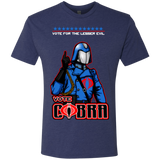 T-Shirts Vintage Navy / Small Lesser Evil Men's Triblend T-Shirt