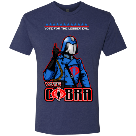 T-Shirts Vintage Navy / Small Lesser Evil Men's Triblend T-Shirt