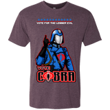 T-Shirts Vintage Purple / Small Lesser Evil Men's Triblend T-Shirt