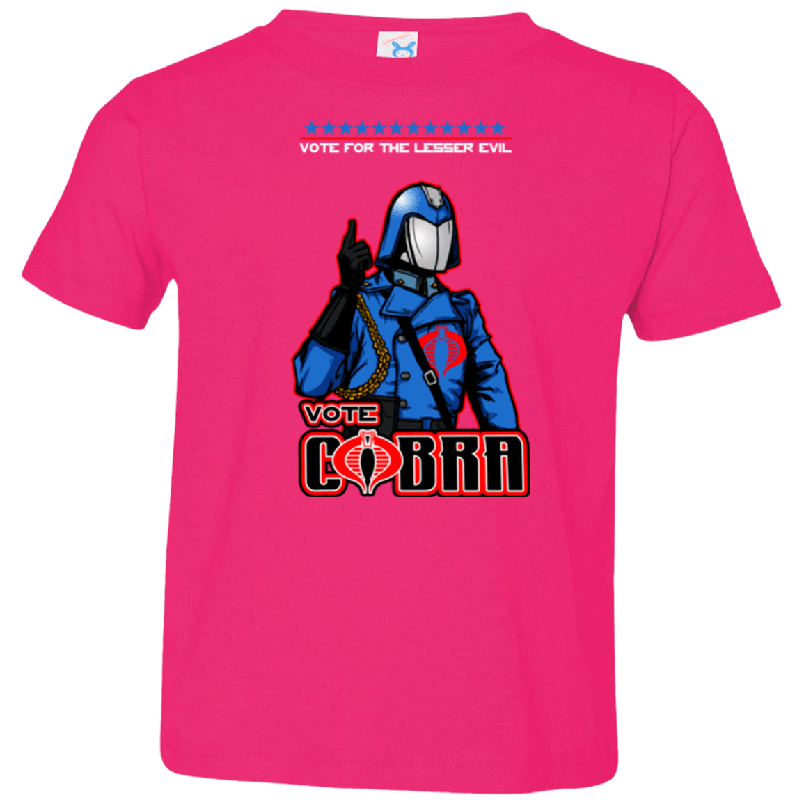 T-Shirts Hot Pink / 2T Lesser Evil Toddler Premium T-Shirt