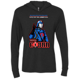 T-Shirts Vintage Black / X-Small Lesser Evil Triblend Long Sleeve Hoodie Tee