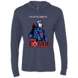 T-Shirts Vintage Navy / X-Small Lesser Evil Triblend Long Sleeve Hoodie Tee