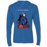 T-Shirts Vintage Royal / X-Small Lesser Evil Triblend Long Sleeve Hoodie Tee