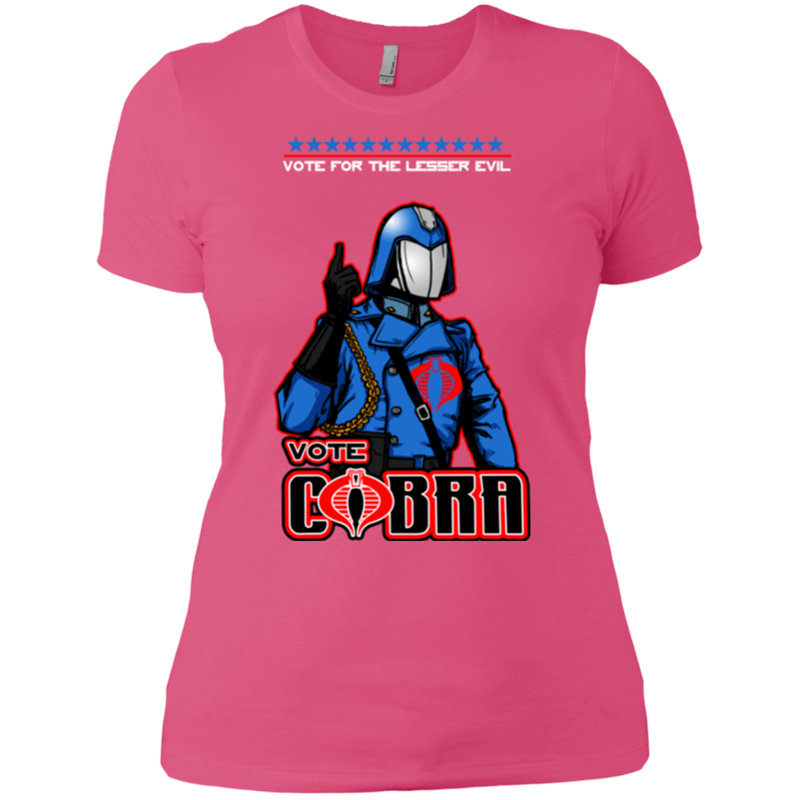 T-Shirts Hot Pink / X-Small Lesser Evil Women's Premium T-Shirt