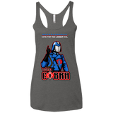 T-Shirts Premium Heather / X-Small Lesser Evil Women's Triblend Racerback Tank