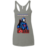 T-Shirts Venetian Grey / X-Small Lesser Evil Women's Triblend Racerback Tank