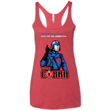 T-Shirts Vintage Red / X-Small Lesser Evil Women's Triblend Racerback Tank