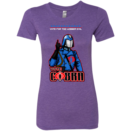 T-Shirts Purple Rush / Small Lesser Evil Women's Triblend T-Shirt