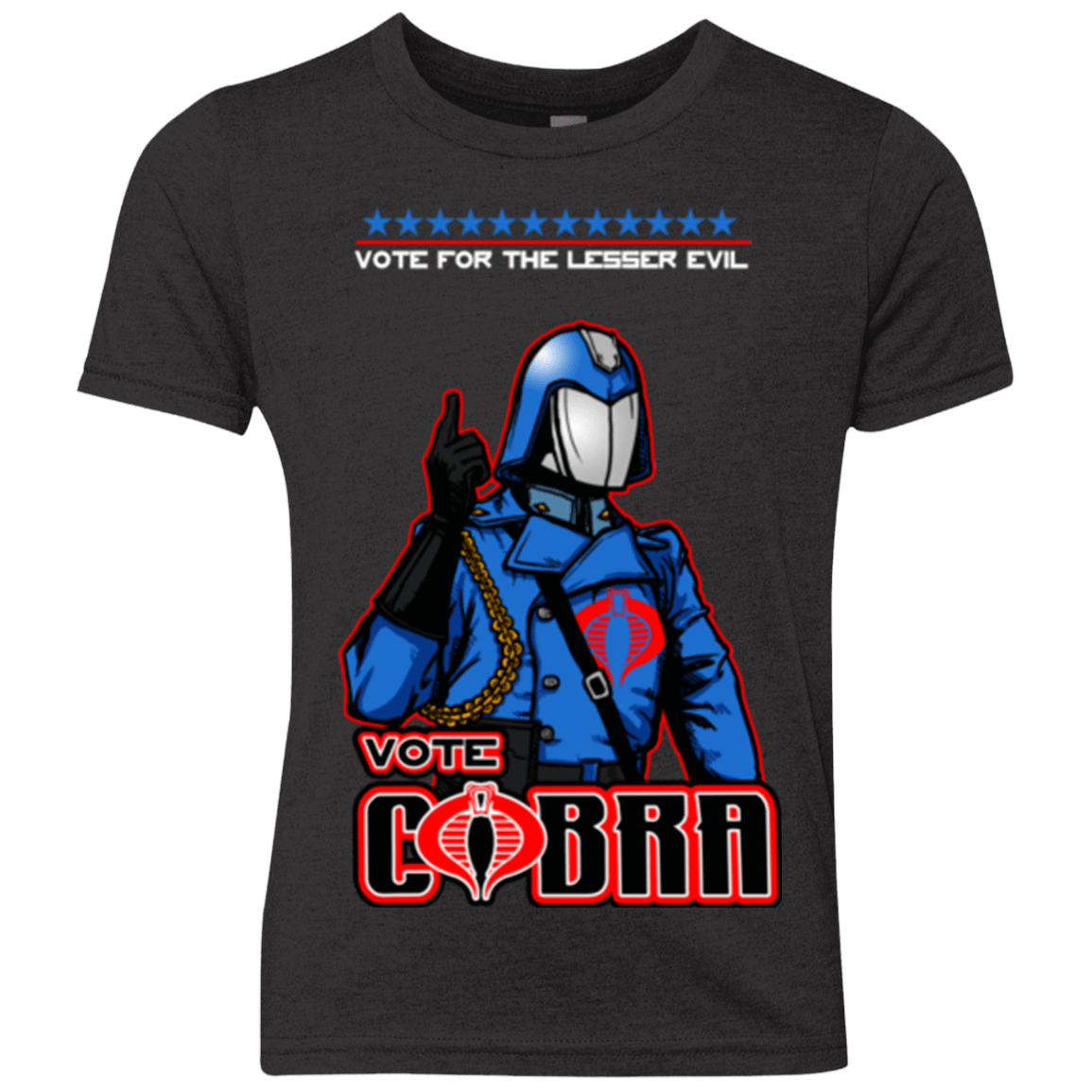 T-Shirts Vintage Black / YXS Lesser Evil Youth Triblend T-Shirt