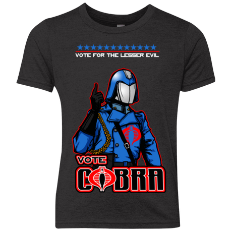 T-Shirts Vintage Black / YXS Lesser Evil Youth Triblend T-Shirt