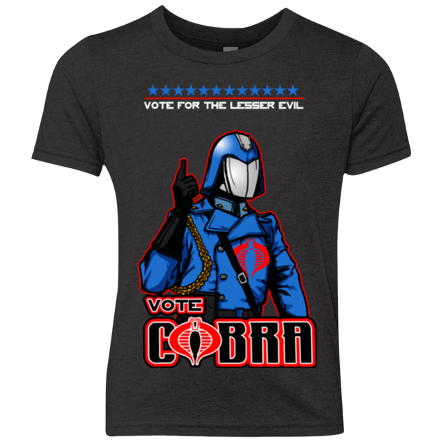 T-Shirts Vintage Black / YXS Lesser Evil Youth Triblend T-Shirt