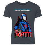 T-Shirts Vintage Navy / YXS Lesser Evil Youth Triblend T-Shirt