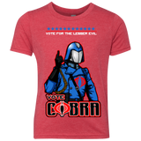 T-Shirts Vintage Red / YXS Lesser Evil Youth Triblend T-Shirt