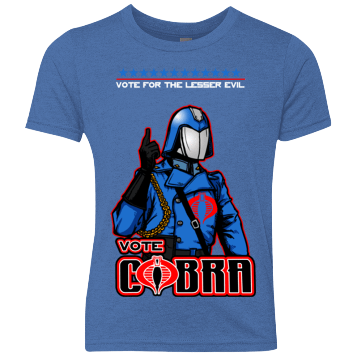 T-Shirts Vintage Royal / YXS Lesser Evil Youth Triblend T-Shirt