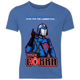 T-Shirts Vintage Royal / YXS Lesser Evil Youth Triblend T-Shirt