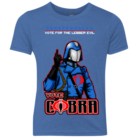 T-Shirts Vintage Royal / YXS Lesser Evil Youth Triblend T-Shirt