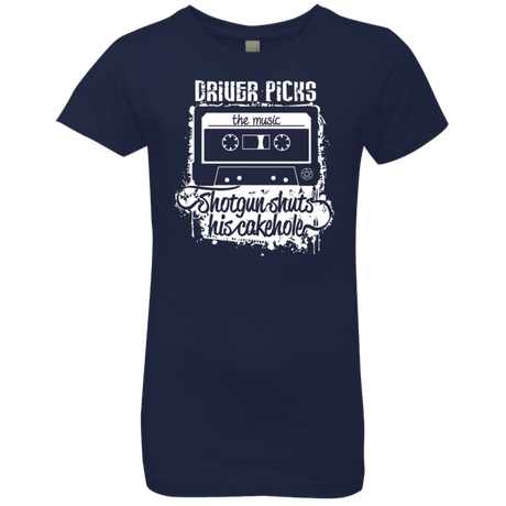 T-Shirts Midnight Navy / YXS Lessons Girls Premium T-Shirt