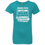 T-Shirts Tahiti Blue / YXS Lessons Girls Premium T-Shirt