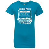 T-Shirts Turquoise / YXS Lessons Girls Premium T-Shirt