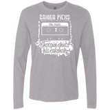 T-Shirts Heather Grey / Small Lessons Men's Premium Long Sleeve