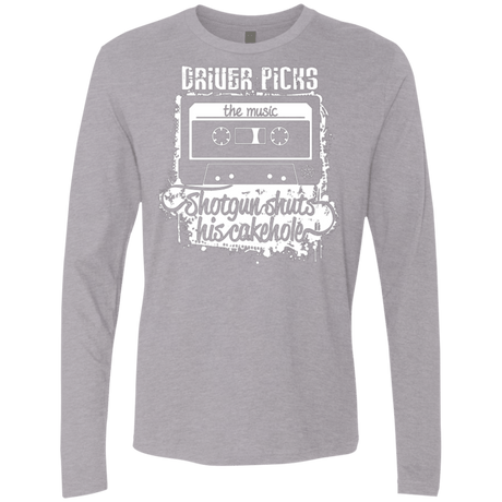 T-Shirts Heather Grey / Small Lessons Men's Premium Long Sleeve