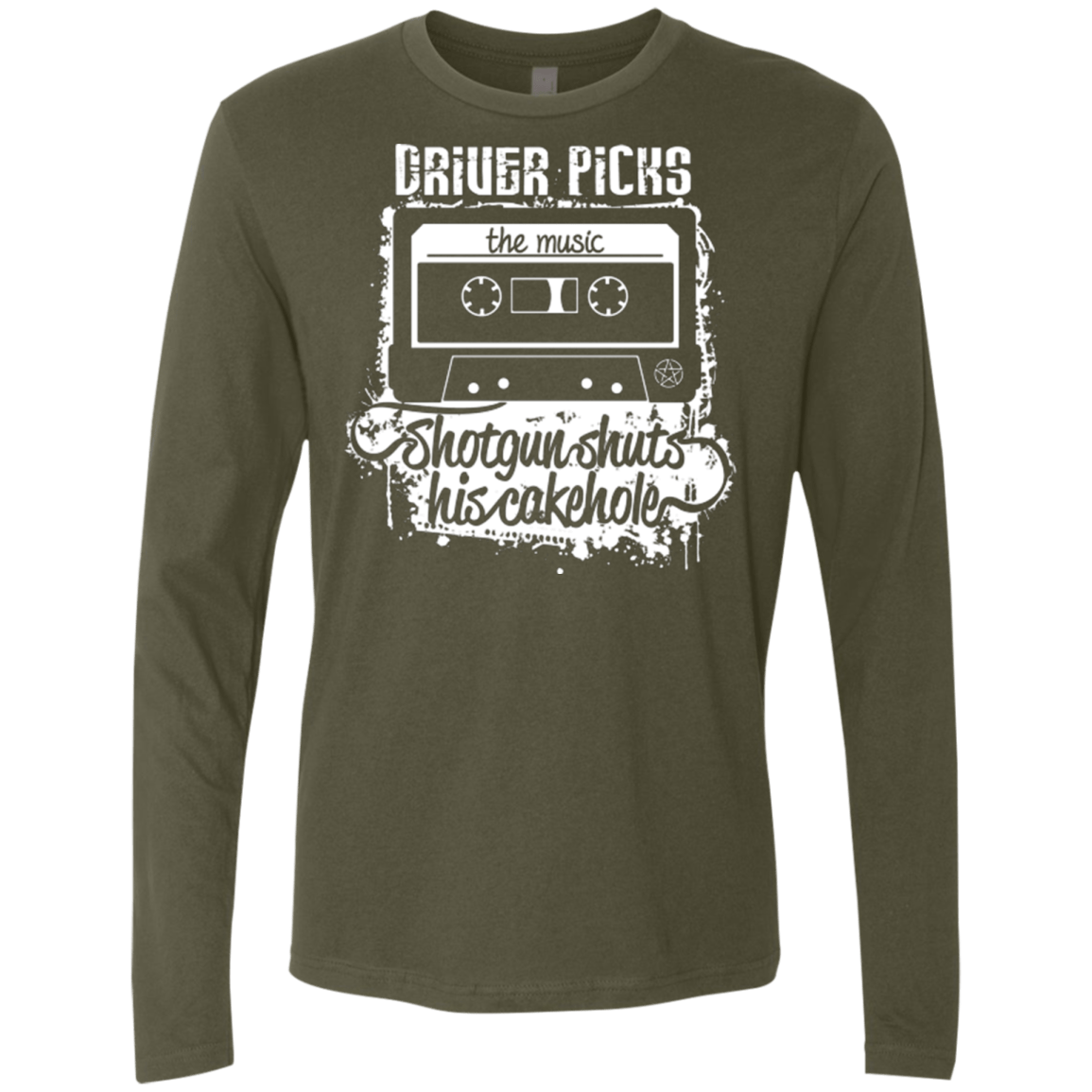 T-Shirts Military Green / Small Lessons Men's Premium Long Sleeve