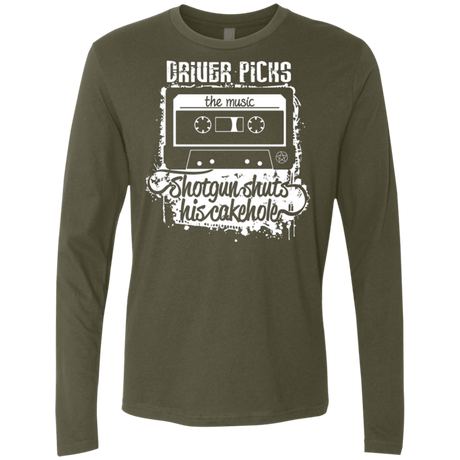 T-Shirts Military Green / Small Lessons Men's Premium Long Sleeve