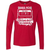 T-Shirts Red / Small Lessons Men's Premium Long Sleeve