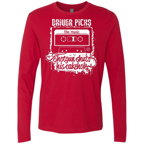 T-Shirts Red / Small Lessons Men's Premium Long Sleeve
