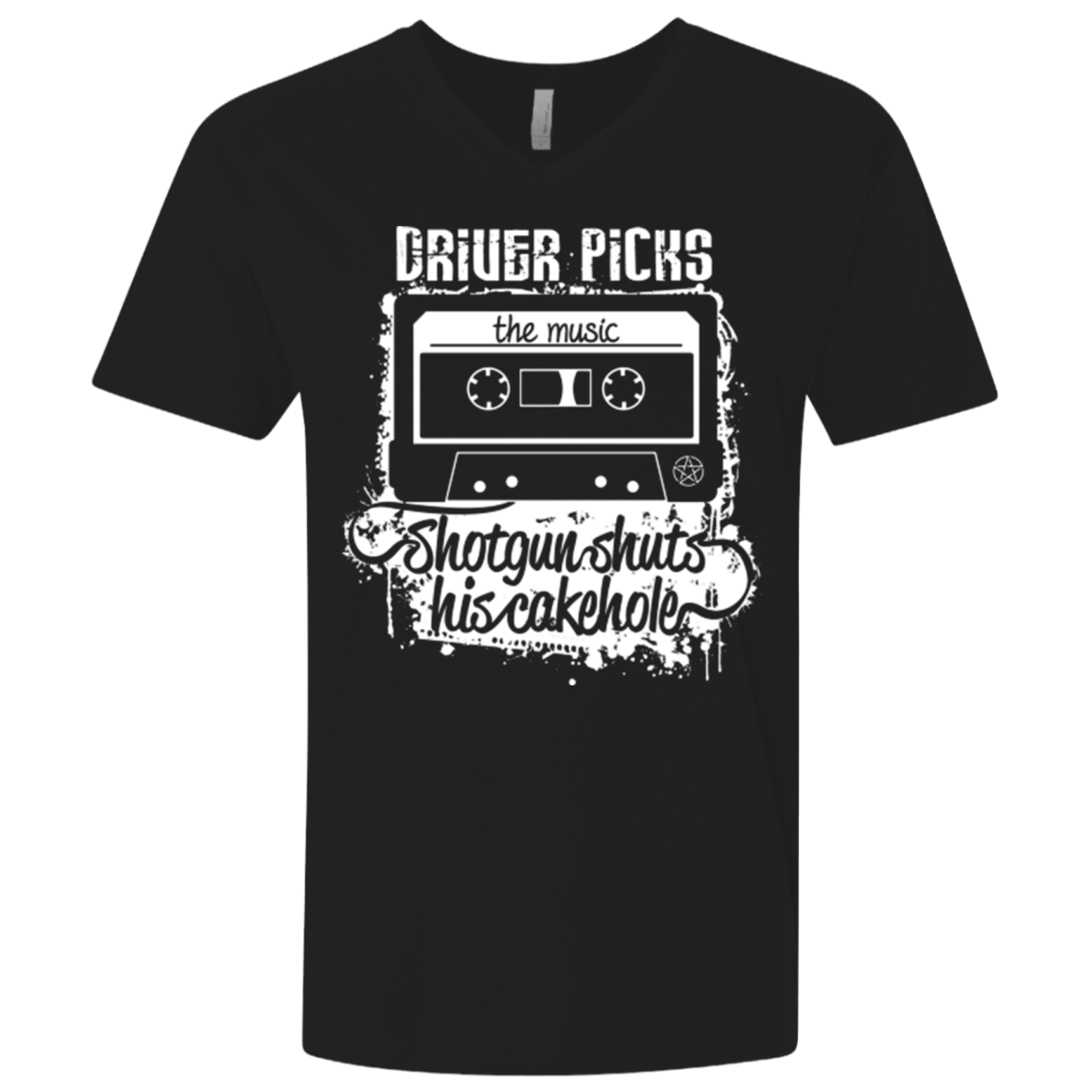 T-Shirts Black / X-Small Lessons Men's Premium V-Neck