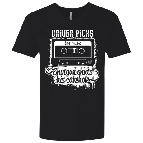 T-Shirts Black / X-Small Lessons Men's Premium V-Neck