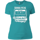 T-Shirts Tahiti Blue / X-Small Lessons Women's Premium T-Shirt