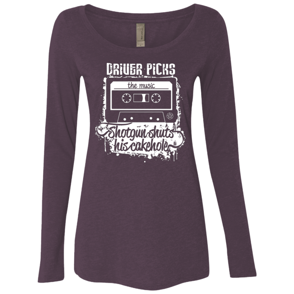 T-Shirts Vintage Purple / Small Lessons Women's Triblend Long Sleeve Shirt