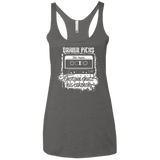 T-Shirts Premium Heather / X-Small Lessons Women's Triblend Racerback Tank