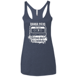 T-Shirts Vintage Navy / X-Small Lessons Women's Triblend Racerback Tank