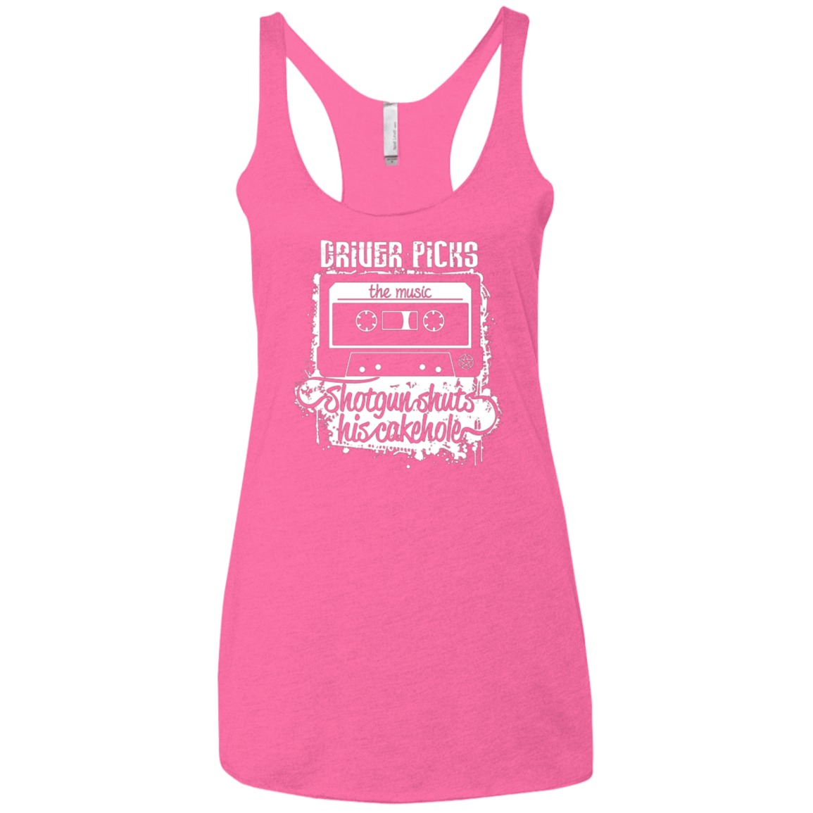 T-Shirts Vintage Pink / X-Small Lessons Women's Triblend Racerback Tank
