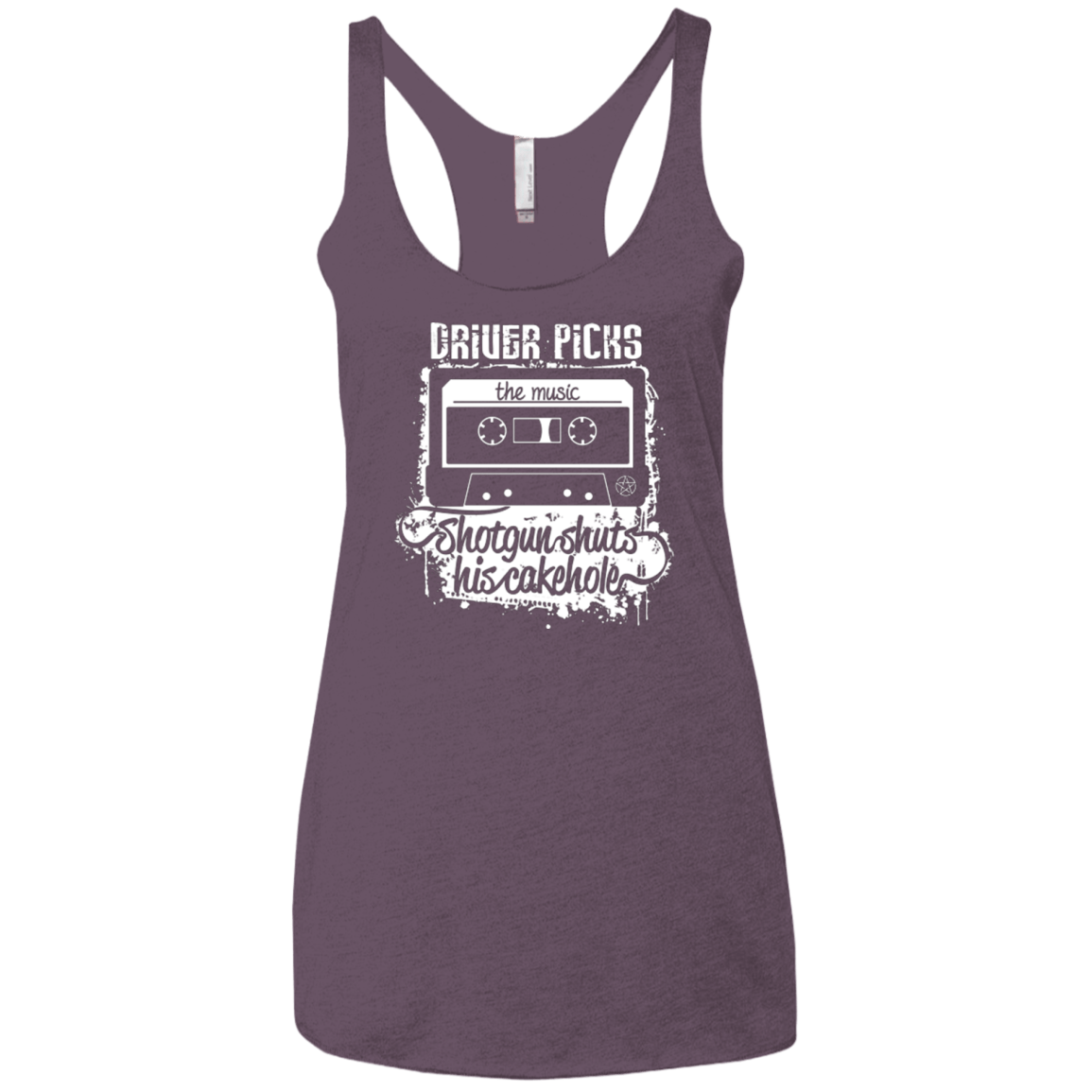 T-Shirts Vintage Purple / X-Small Lessons Women's Triblend Racerback Tank