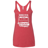 T-Shirts Vintage Red / X-Small Lessons Women's Triblend Racerback Tank